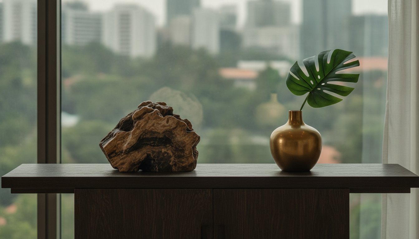2026 Trends: Natural Material Home Decor in Singapore for Sustainable Luxury