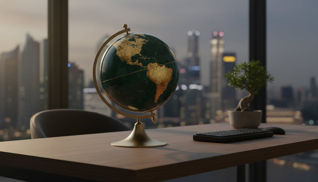 Unique World Globe for Desk: The 2026 Guide to Premium Office Decor