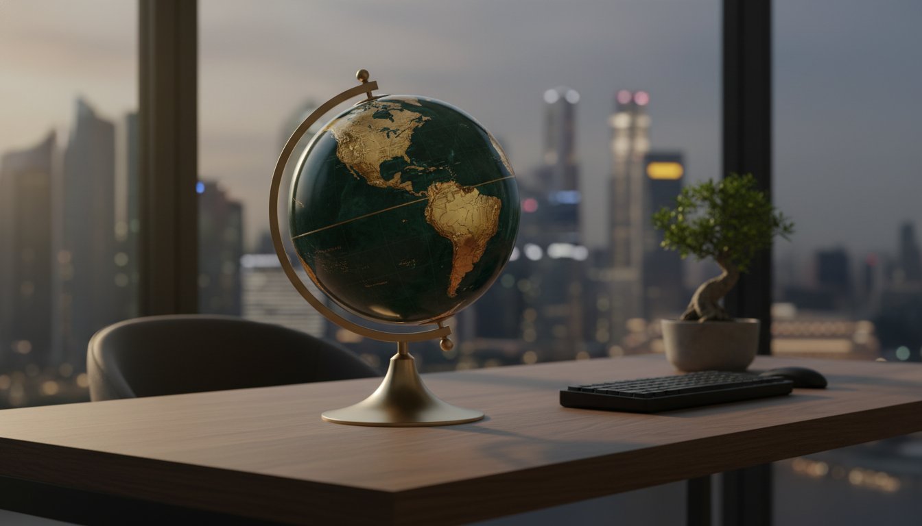 Unique World Globe for Desk: The 2026 Guide to Premium Office Decor