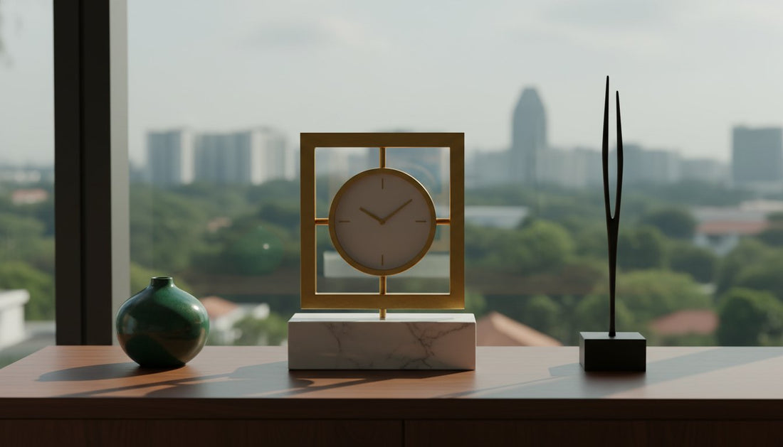 Designer Table Clocks Singapore: The Ultimate 2026 Buying Guide for Functional Art