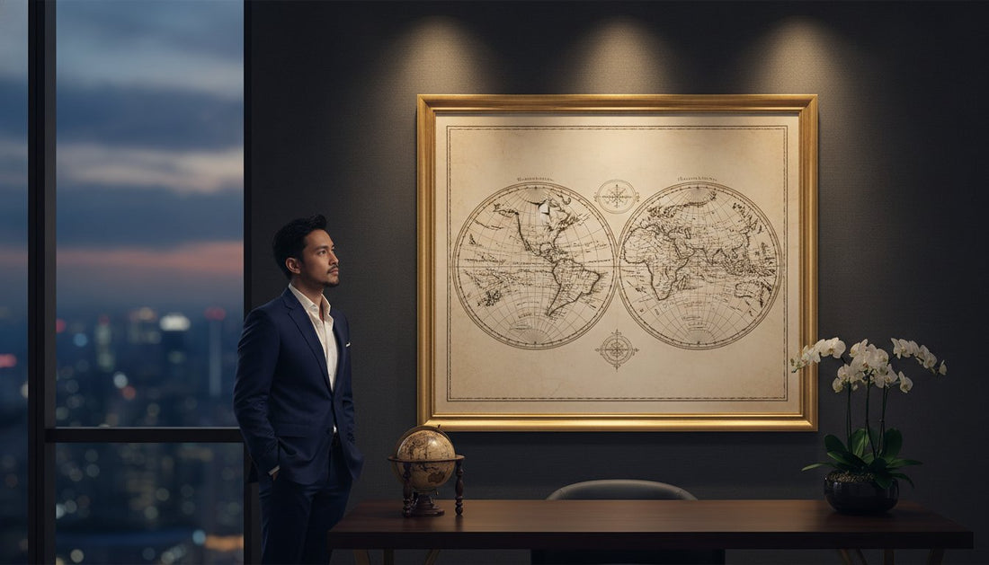 Historical Map Reproductions for Decor: A Guide to Curating Heritage in 2026