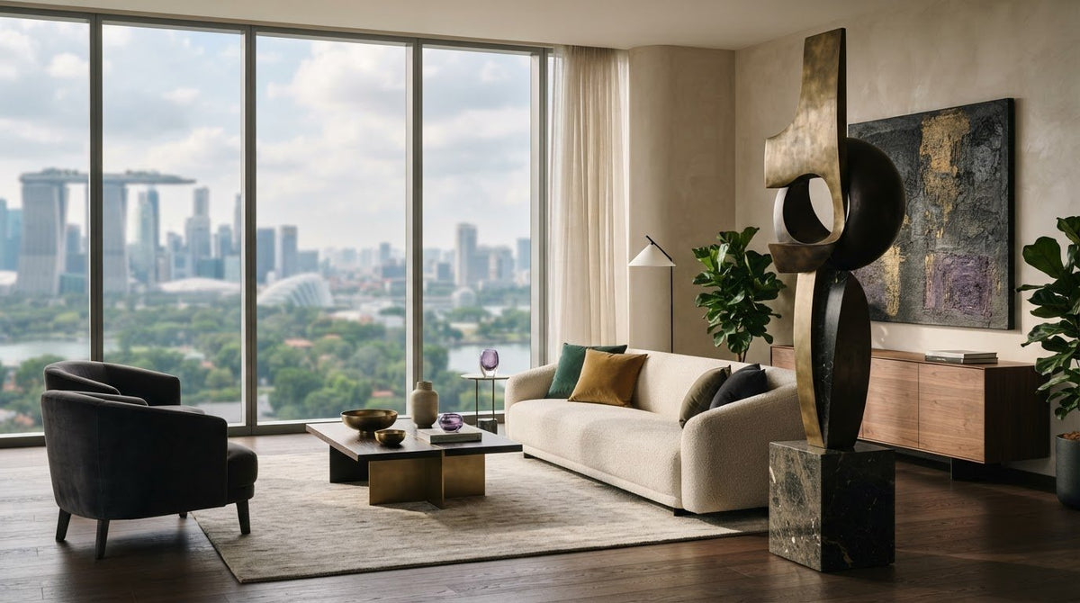 Styling Large Sculptures in the Living Room: A Thoughtful Guide