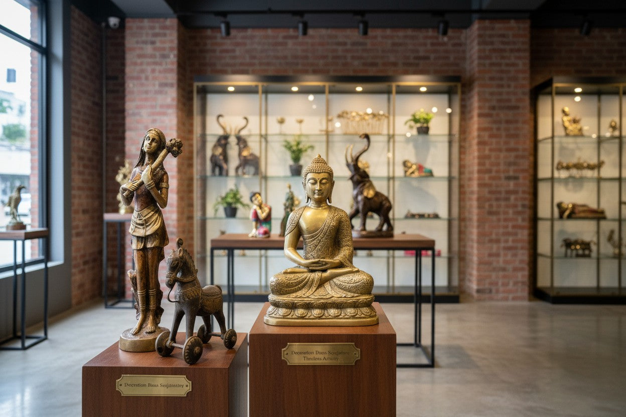 Aura Brass Sculpture | One-Of-A-Kind