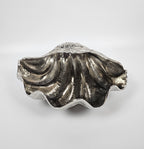 EHAIKA Sea Shell Wine Chiller / Sashimi Serving Platter  - Dinner Party, Artisanal Aluminium Dinning Tableware