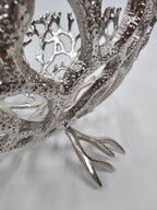 EHAIKA Sea Coral Design Large Opening Fruit Bowl - Dinner Party, Aluminium Dinning Tableware