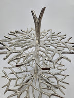 EHAIKA Sea Coral 2 Tier Snack /Cake Server Stand - Aluminium Decorative Dinning Tableware