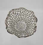 EHAIKA Sea Coral Fruits Basket Bowl (Large) - Aluminium Decorative Dinning Tableware