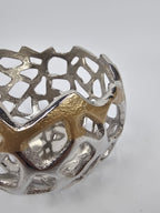 EHAIKA Sea Coral Votive Candle Bowl (Small) - Aluminium Decorative Dinning Tableware