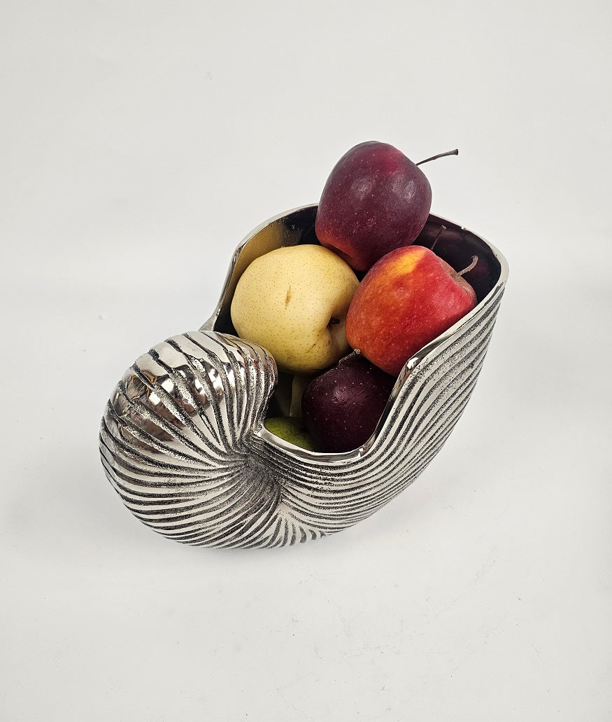 EHAIKA Sea Shell Single Wine Holder - Aluminium Decorative Home Decoration Dinning Tableware