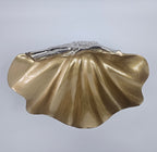 EHAIKA Sea Shell Wine Chiller Holder - Aluminium Decorative Home Decoration Dinning Tableware