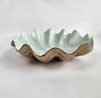 EHAIKA Sea Shell fruits Bowl / Sashimi Platter Server - Aluminium Decorative Home Dinning Tableware