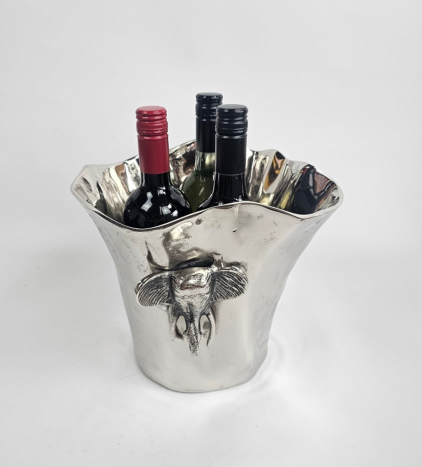 EHAIKA Wine Cooler Bucket With Elephant Head - Safari Decorative Serving Tableware – Singapore Stock