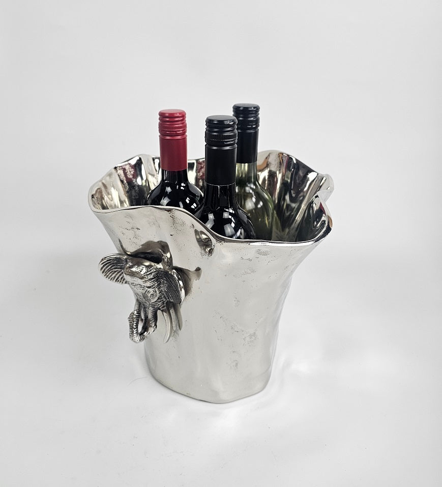 EHAIKA Wine Cooler Bucket With Elephant Head - Safari Decorative Serving Tableware – Singapore Stock