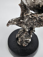 EHAIKA Eagle Bird Aluminium Statue - Key Holder & Accessories Bowl – Home Office Table Top Sculpture Display Decoration Gift