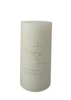 EHAIKA Sage & Sea Salt Scented Pillar Candle 7.5 x 15 cm – Smokeless, Dripless, 100 hours Long Burning