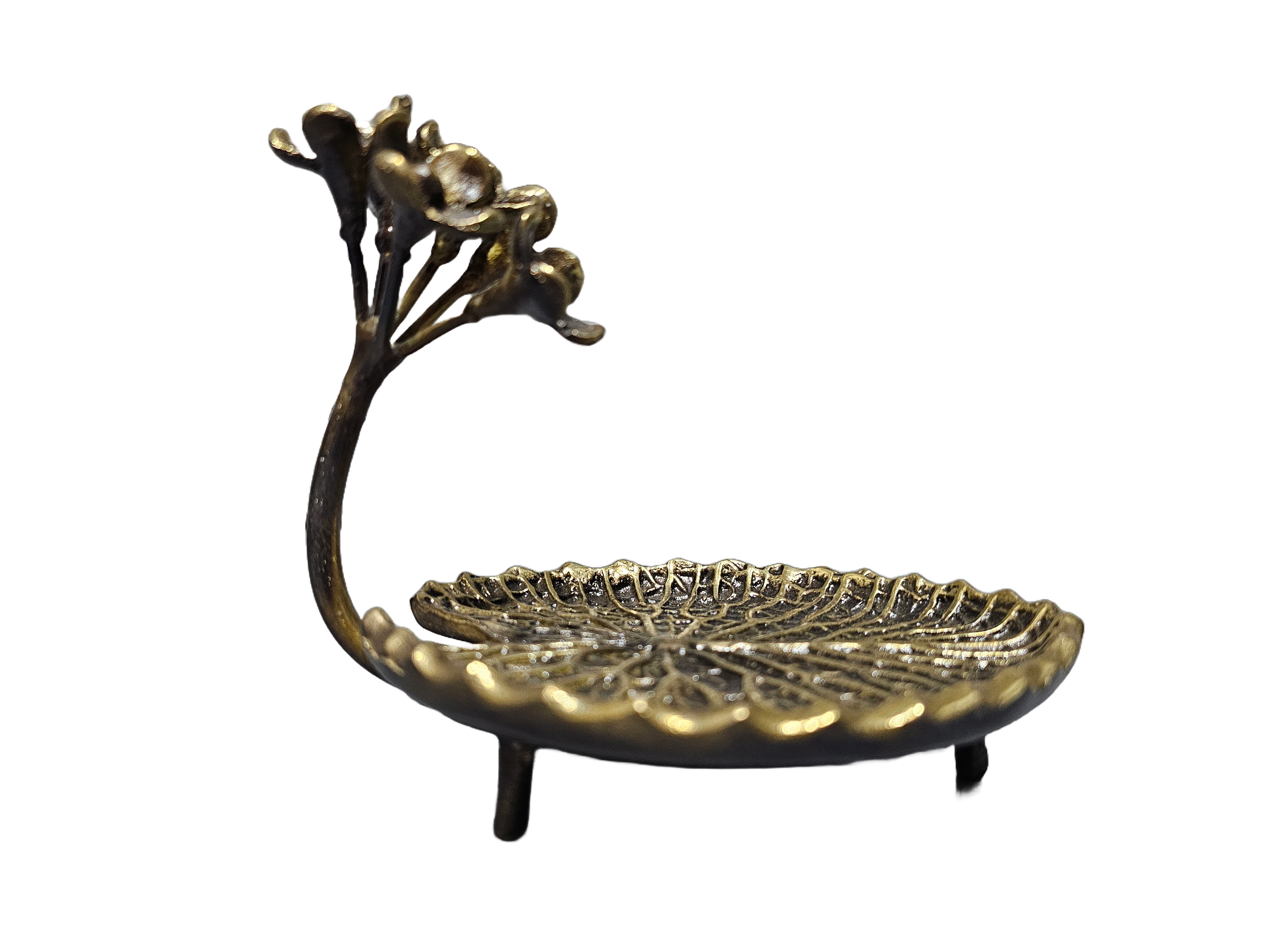 Solid brass bronze home decor kitchen flower dining table design tabletop desktop decoration