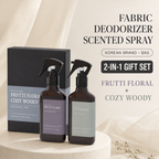 BAS Fabric Deodorizer, Stock In Singapore [Gift Set] Sprayer Type, 150ML x 2 Bottle - Made in Korea