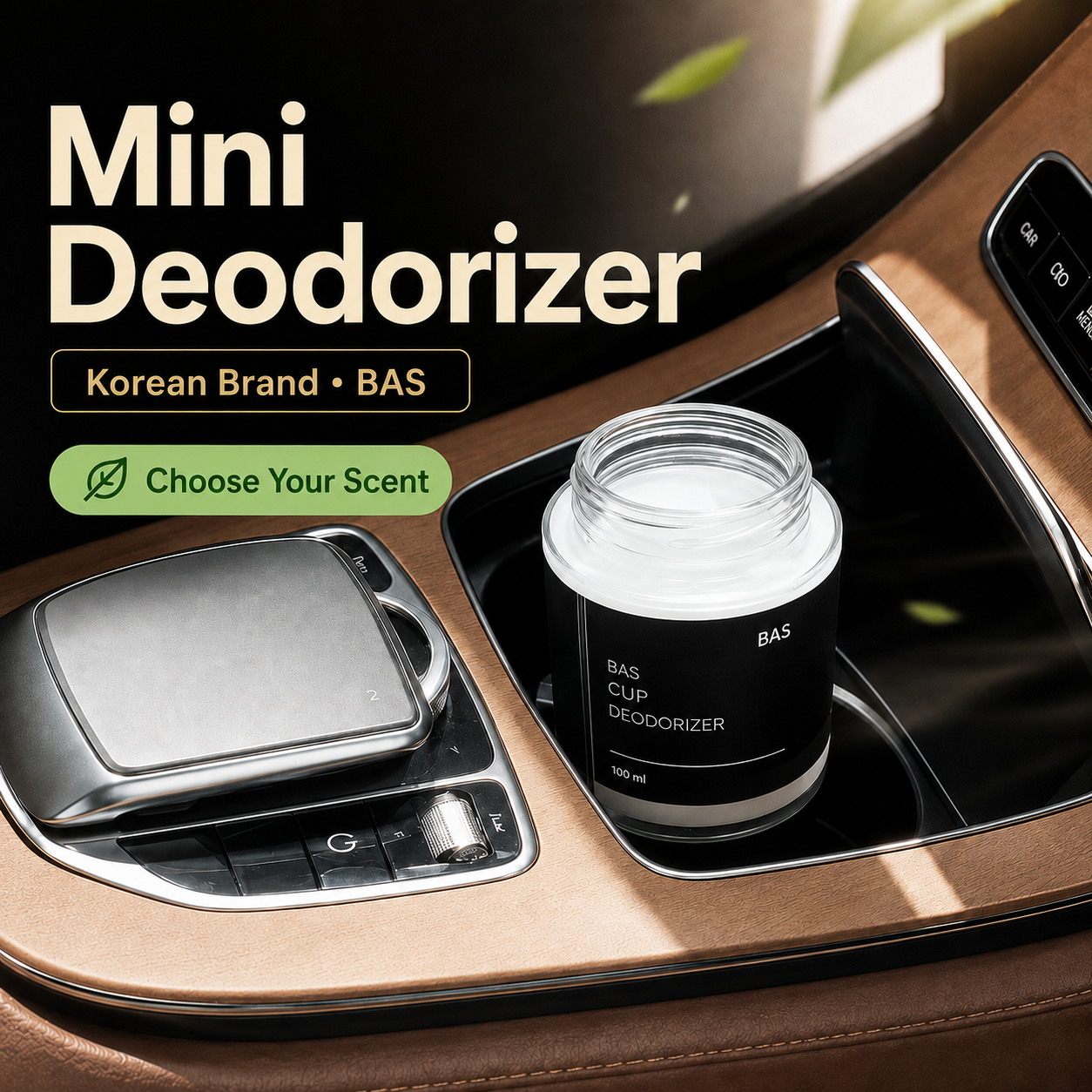 BAS MINI PLUS Superior Deodorant With Fragrance, 160g (Solid Type) - Made in Korea, Stock in Singapore