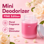 BAS MINI PLUS Pink Edition Floral Scent Deodorizer With Fragrance, 160g (Solid Type) - Made in Korea