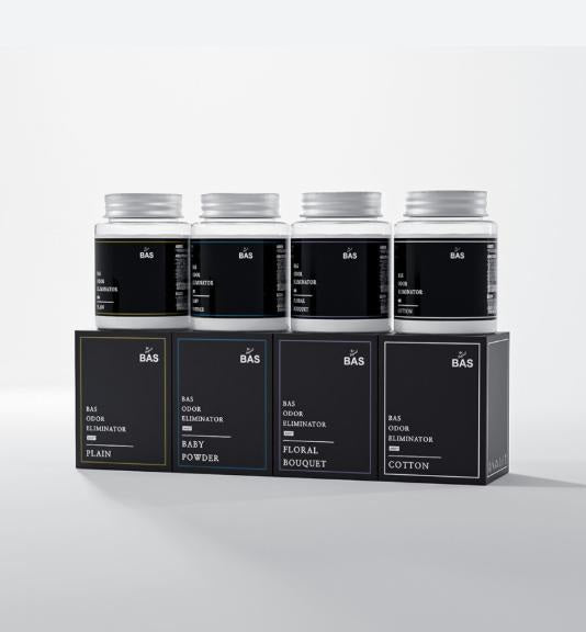 BAS MINI PLUS Superior Deodorant With Fragrance, 160g (Solid Type) - Made in Korea, Stock in Singapore