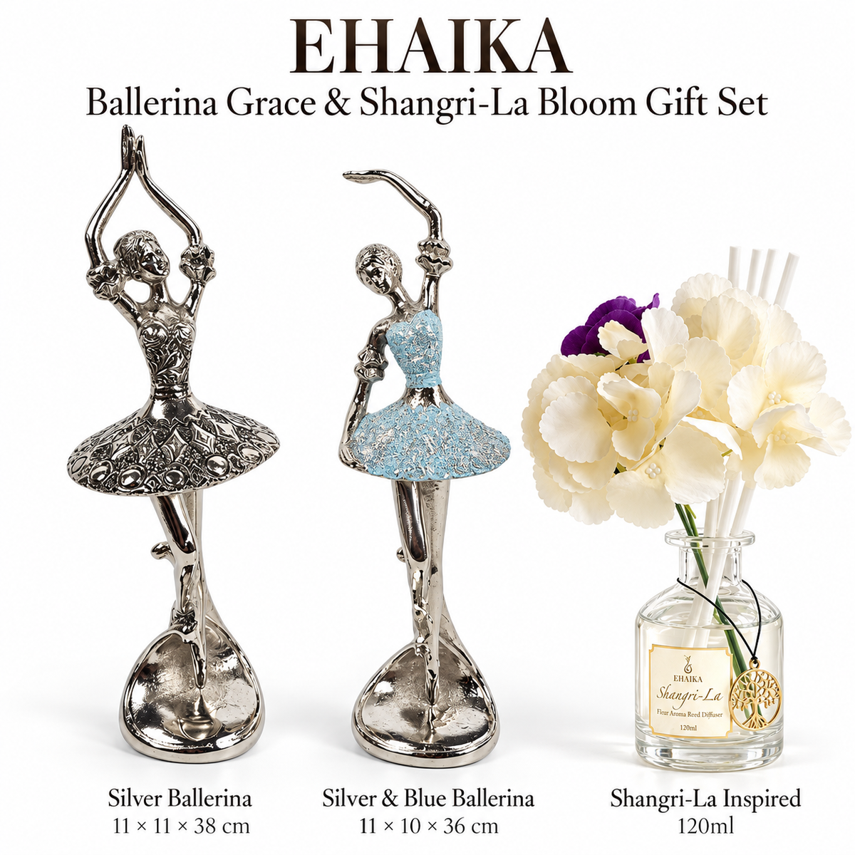 Ballerina Grace & Shangri-La Bloom Gift Set (U.P. $170.40)