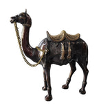 Brass Bronze Camel Divine Animal Statue Decoration Home Office Restaurant Display