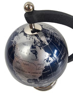 EHAIKA Dark Blue Table Top World Globe, Small Size, Simple & Durable Metal Stand