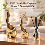 EHAIKA Golden Elephant Bloom & Serenity Gift Set (U.P. $151.30)