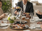 EHAIKA 3 Tier Cake / Fruits Plate On Elephant Sculpture - Safari Decorative Serving Tableware