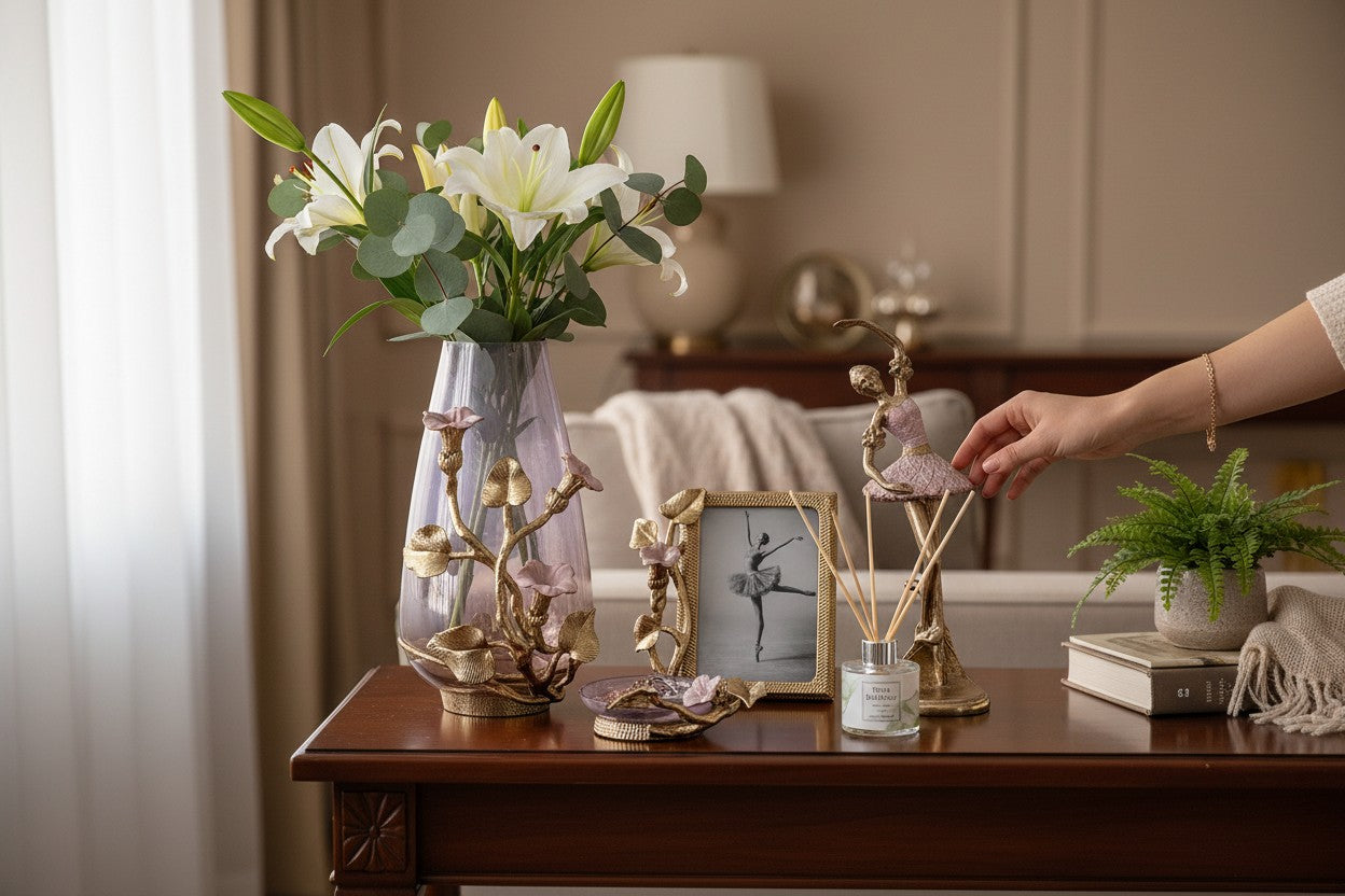 EHAIKA Designed Combinations – Living-room, Bed-room Ballerina Bloom Vignette