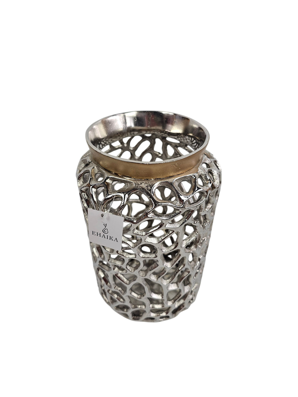EHAIKA Sea Coral Flower Vase / Candle Holder - Aluminium Decorative Dinning Tableware