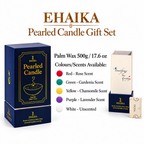 EHAIKA Scented / Unscented Pearled Sand Candle - Gift
