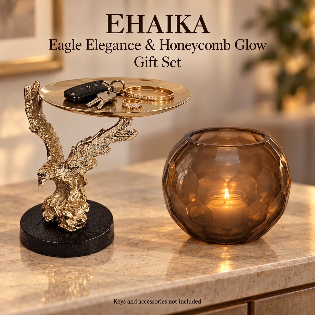 EHAIKA Eagle Elegance & Honeycomb Glow Gift Set (U.P. 96)