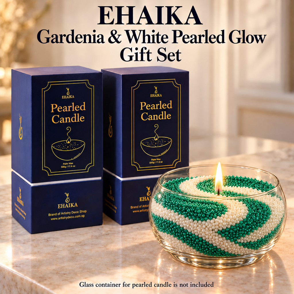 EHAIKA Gardenia & White Pearled Glow Gift Set (U.P. 75.30)