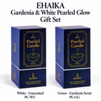 EHAIKA Gardenia & White Pearled Glow Gift Set (U.P. 75.30)