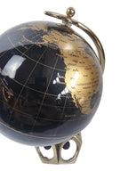 50% off - EHAIKA Classical Golden Stand Table Top World Globe, Durable Metal Decorative Stand