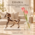 EHAIKA Golden Horse & Sandalwood Bloom Gift Set (U.P. 94.90)