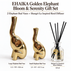EHAIKA Golden Elephant Bloom & Serenity Gift Set (U.P. $151.30)