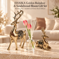 EHAIKA Golden Reindeer & Sandalwood Bloom Gift Set (U.P. $177.60)
