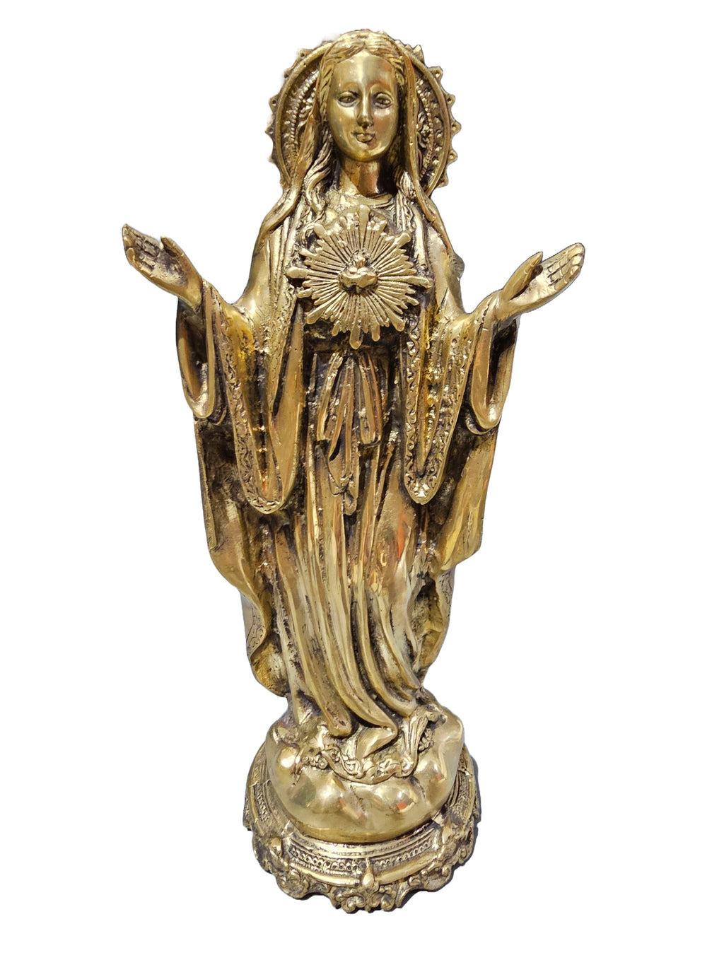 Holy Family of Mother Mary, Joseph, Jesus Christ Idol Christian Christ brass Jesus statue in Singapore