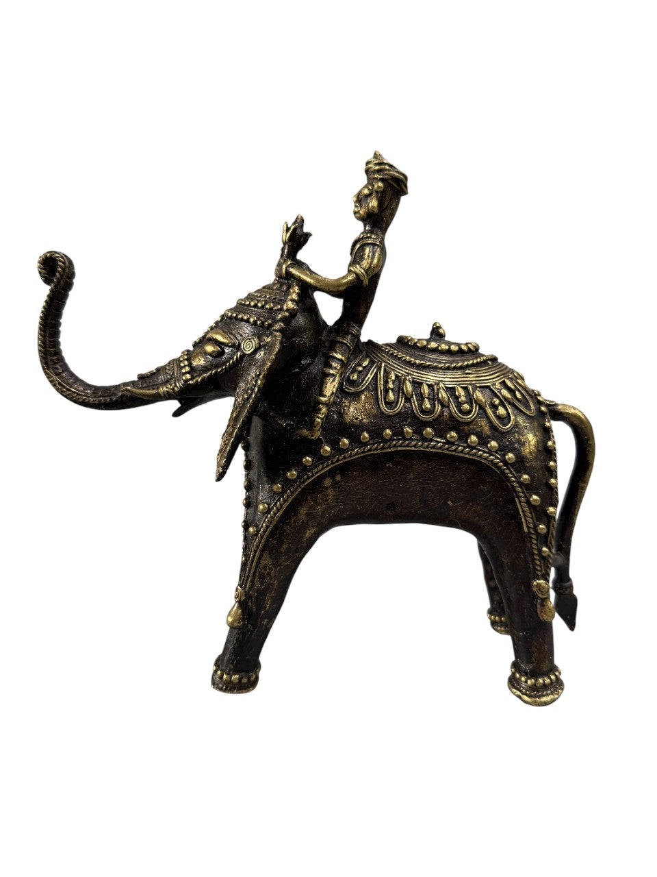 Handmade tabletop brass bronze Tribe design statue home office restaurant display decoration showpiece