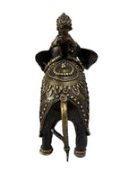 Handmade tabletop brass bronze Tribe design statue home office restaurant display decoration showpiece