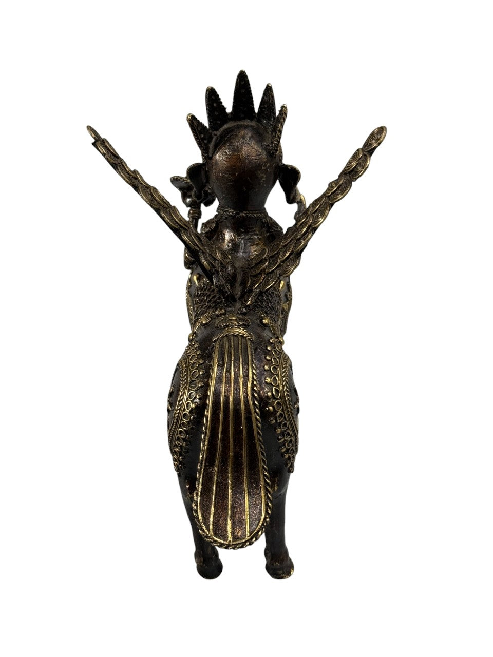 Handmade tabletop brass bronze Tribe design statue home office restaurant display decoration showpiece