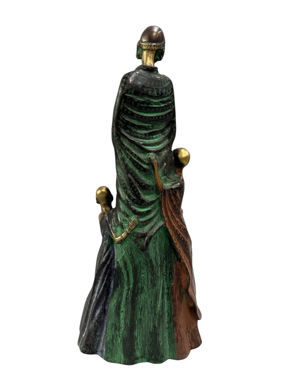 Solid tabletop brass bronze colour motherhood standing design home office restaurant decor decorative mother's day gift