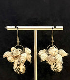Beautiful Unique Sea Shell Drop Dangling Women Earrings, One-of-a-kind handmade Artisan Jewellery