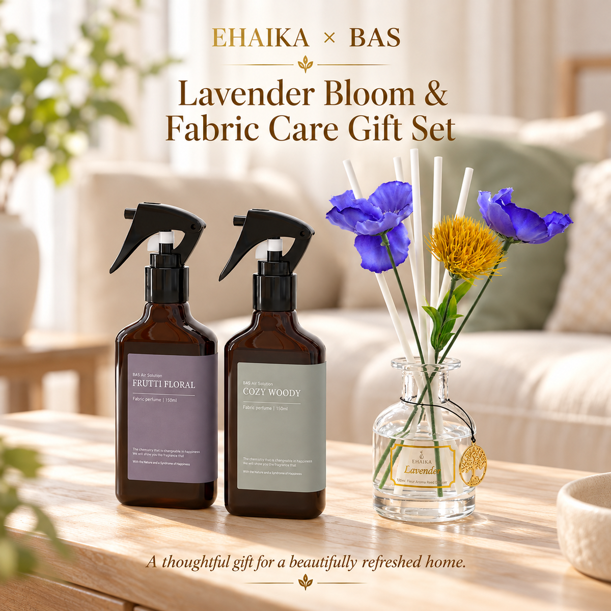 Lavender Bloom & Fabric Care Gift Set (U.P. $54.20)
