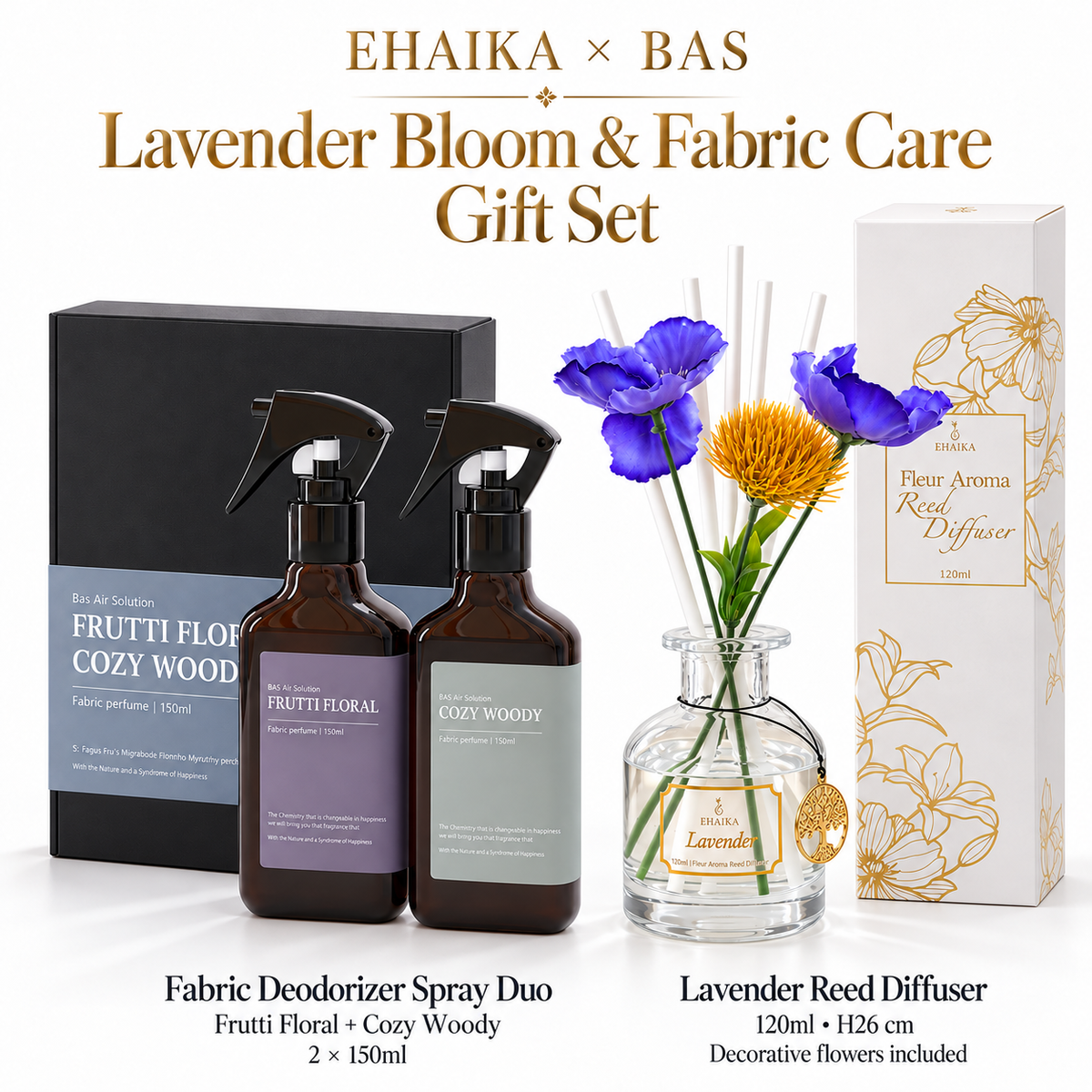 Lavender Bloom & Fabric Care Gift Set (U.P. $54.20)