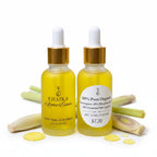 EHAIKA Lemongrass 10% Blended Essential Oil (30ml), 100% Pure Organic, 10% Essential 90% Jojoba Oil