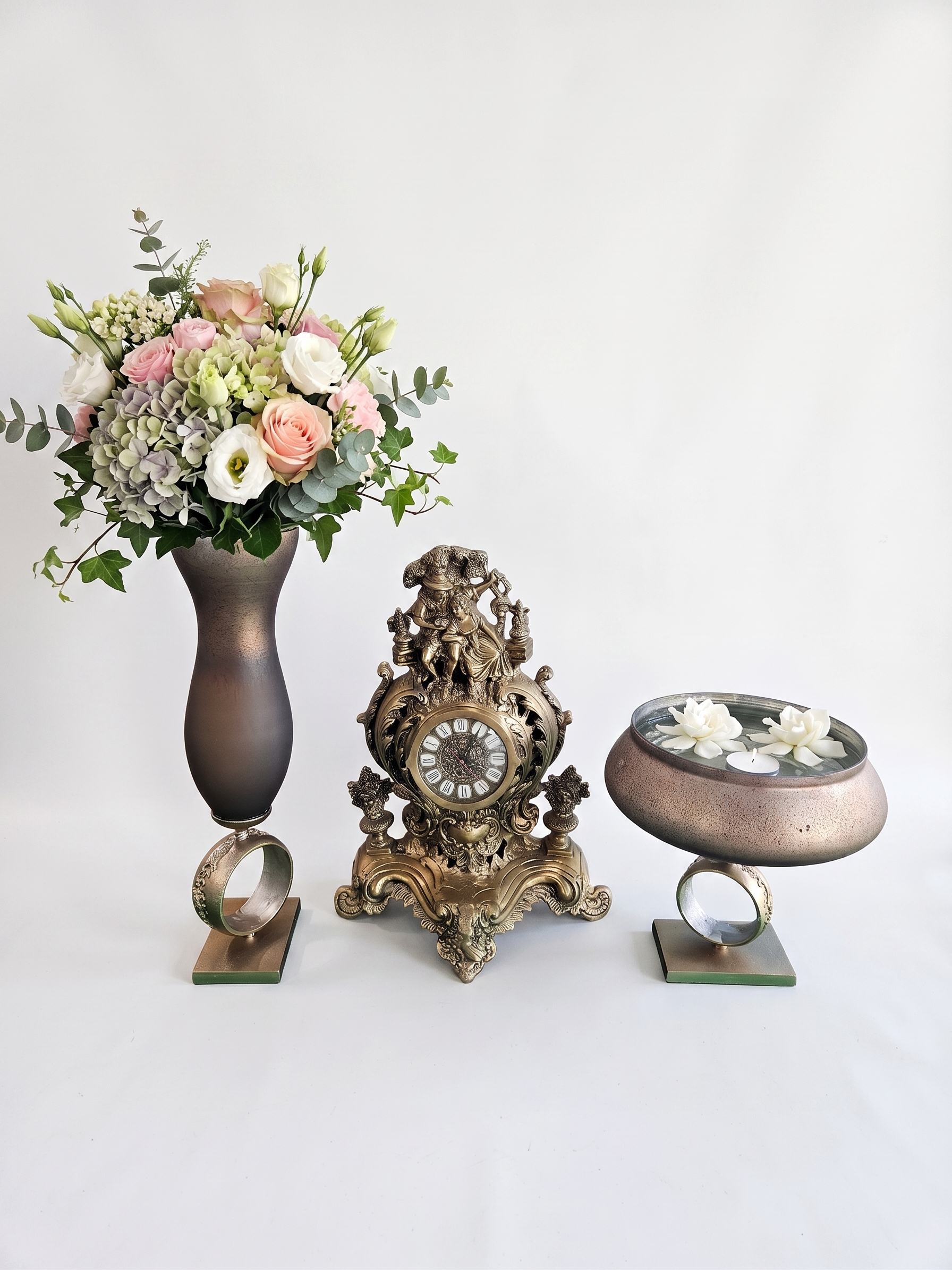 EHAIKA Designed Combinations – Living-room Console Gilded Hour & Bloom Compositions