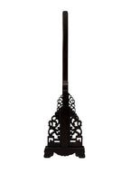 Peony & Chrysanthemum Stone (Mudan Shi 牡丹石, 菊花石) Carving Artifacts - Chinese Oriental Dragon Design, Tabletop Display Ornaments